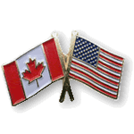 Flag - Canada-USA