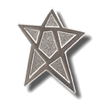 Silver Star Pin